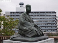 松尾芭蕉(芭蕉庵史跡展望公園 東京都江東区清澄２丁目) 