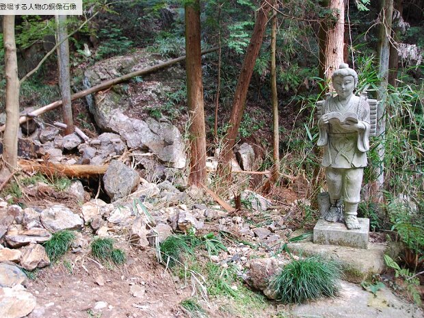 二宮金次郎 道樹山山道（愛知県春日井市細野町)