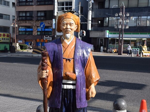 水戸光圀 円頓寺（えんどうじ）交差点(名古屋市西区那古野)