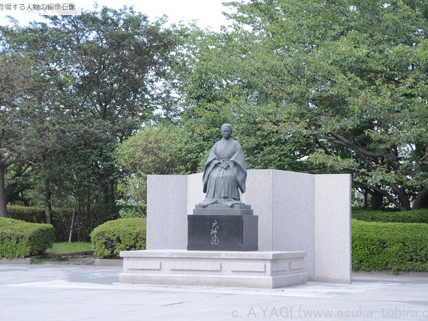 天璋院篤姫 鶴丸城跡（鹿児島県鹿児島市城山麓）