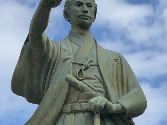 勝海舟(墨田区役所うるおい広場 東京都墨田区吾妻橋１丁目２３)