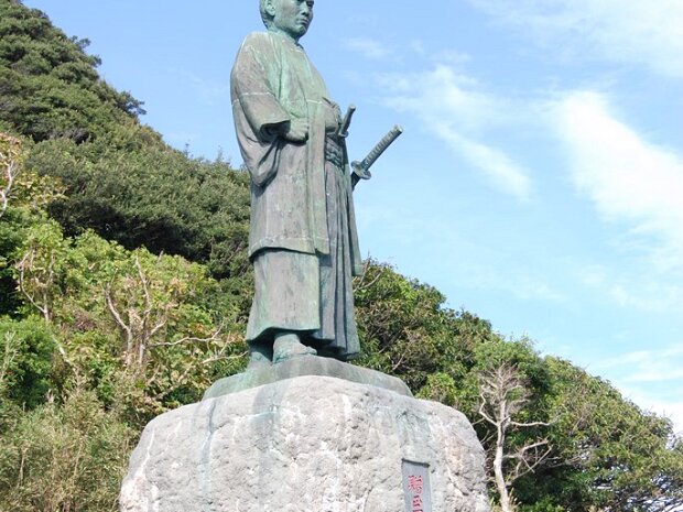 中岡慎太郎 室戸岬(高知県室戸市室戸岬町)