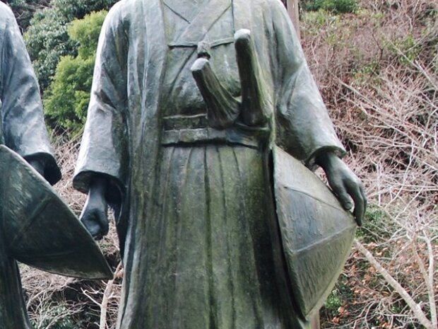 野村和作 萩往還維新の群像（山口県萩市大字椿悴ヶ坂）