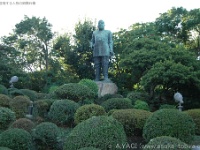 西郷隆盛　市立美術館前（鹿児島県鹿児島市城山町） 