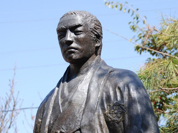 坂本龍馬 丸山公園（長崎県長崎市寄合町）