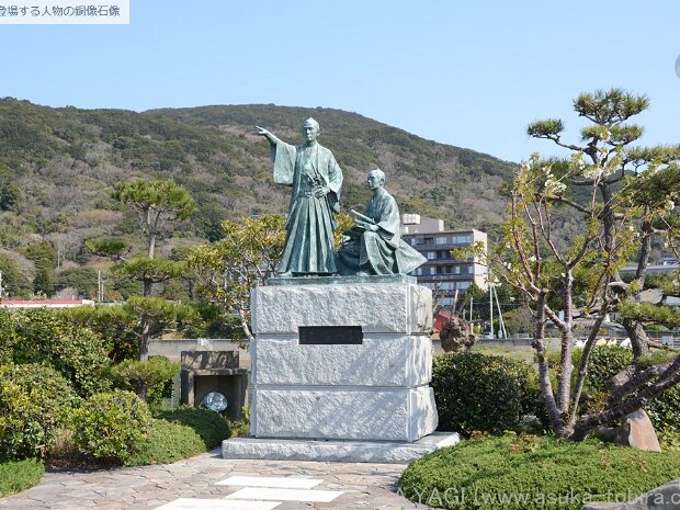 吉田松陰・金子重輔 弁天島（静岡県下田市柿崎）