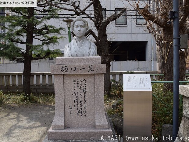 樋口一葉(千束稲荷神社 東京都台東区竜泉２丁目1-9-3