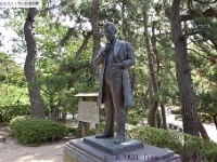 楠木正隆（くすのきまさたか）.(白山公園 新潟県新潟市中央区一番堀通町1) 