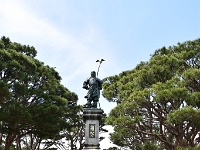 神武天皇  朝日山公園（富山県氷見市）