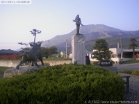 日本武尊（岐阜県米原市伊吹支所付近）