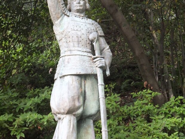 日本武尊 居醒の清水（岐阜県米原市醒井）