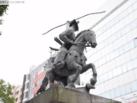 太田道灌(ＪＲ日暮里駅東口 東京都荒川区西日暮里２丁目) 