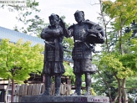 直江兼続(なおえかねつぐ)(「天地人」上杉神社・米沢城祉 山形県米沢市丸の内1丁目4-13)