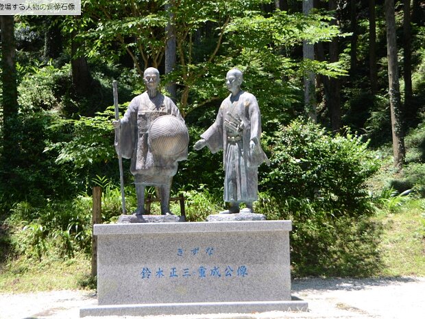 鈴木重成(すずきしげなり)熊野神社上 則定城跡山道(熊野神社上 則定城跡山道)
