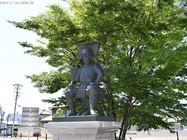 竹中半兵衛 （JR垂井駅前 岐阜県不破郡垂井町垂井）