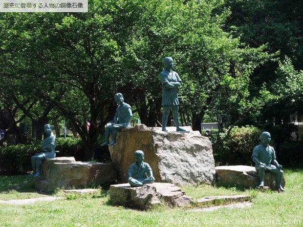 日吉丸となかまたち 中村公園（名古屋愛知県名古屋市中村区中村町)