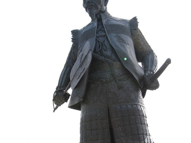 豊臣秀吉 大阪城・（大阪市中央区)