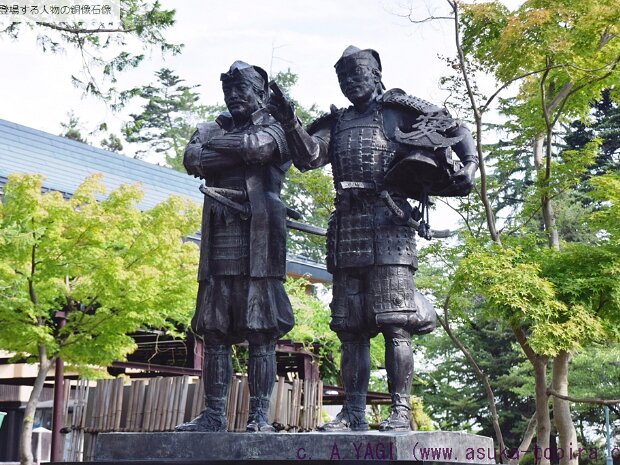 上杉景勝(うえすぎかげかつ)(「天地人」上杉神社・米沢城祉 山形県米沢市丸の内1丁目4-13)