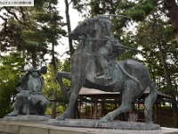 上杉謙信 川中島古戦場（長野県長野市小島田町）