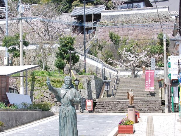 フランシスコザビエル 歴史の道（長崎県平戸市崎方町)