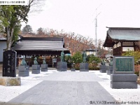 維新の七志士銅像　(象山神社 長野県長野市松代町松代1502)